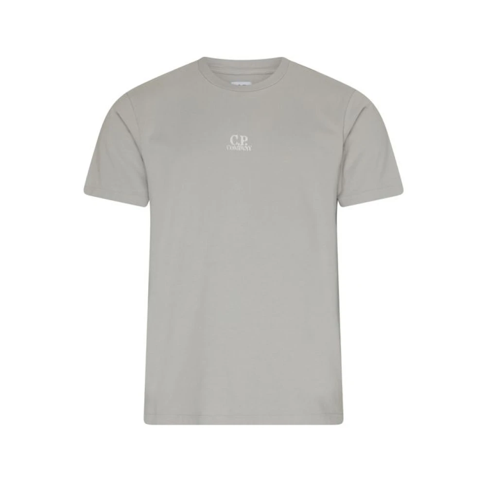 C.P. Company Heren T-Shirts Short Sleeve Gray Heren
