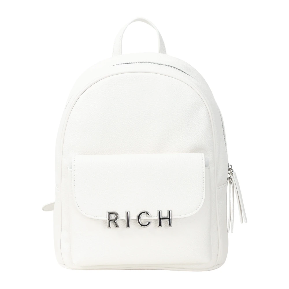 Richmond Witte Damesrugzak Modern Ontwerp White Dames