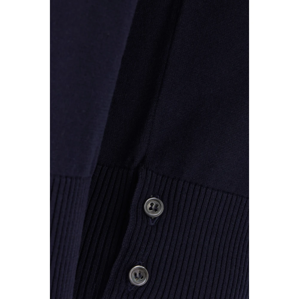 Thom Browne Stijlvolle Gebreide Collectie Blue Dames