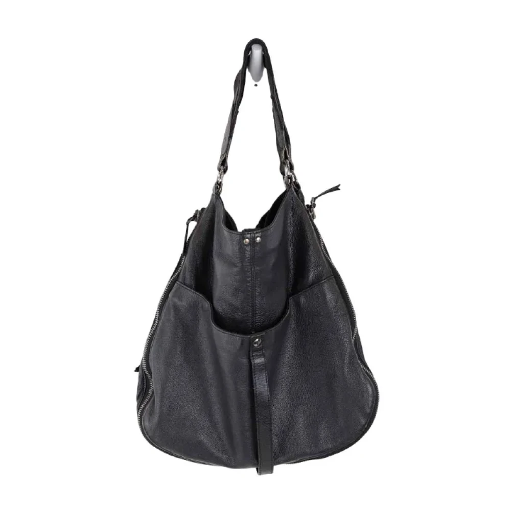 Jérôme Dreyfuss Pre-owned Leather handbags Black Dames