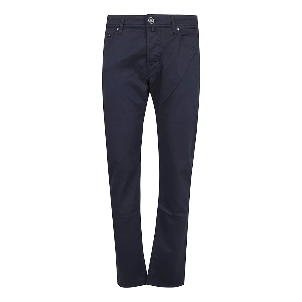 Jacob Cohën Herren Blau Slim Chino Hose