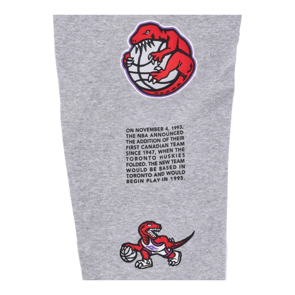 Mitchell & Ness NBA Team Origins Fleece Broek Gray Heren