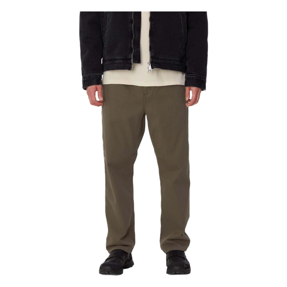 Carhartt WIP Flint Lange broek Brown Heren