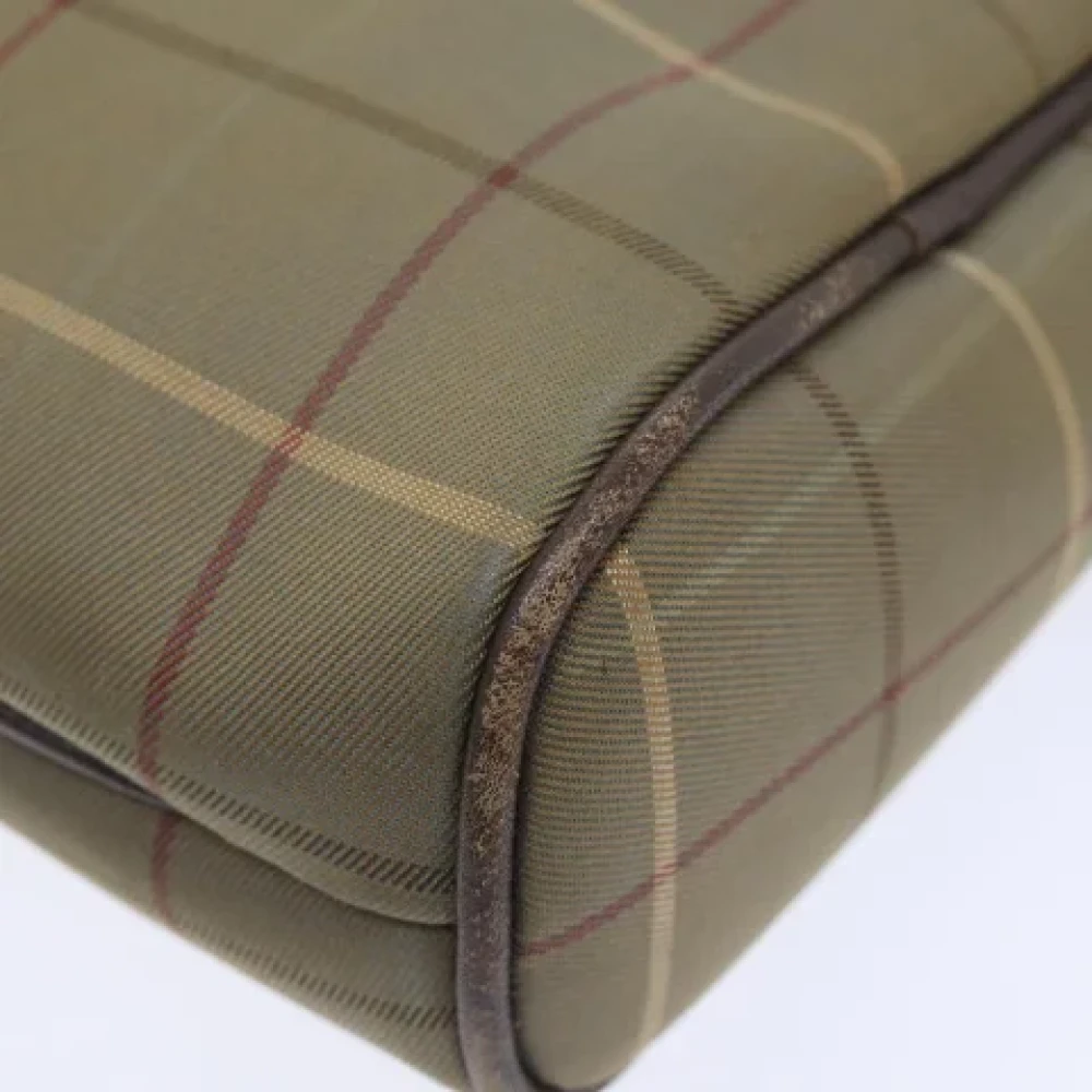 Burberry Vintage Pre-owned Canvas clutches Brown Dames