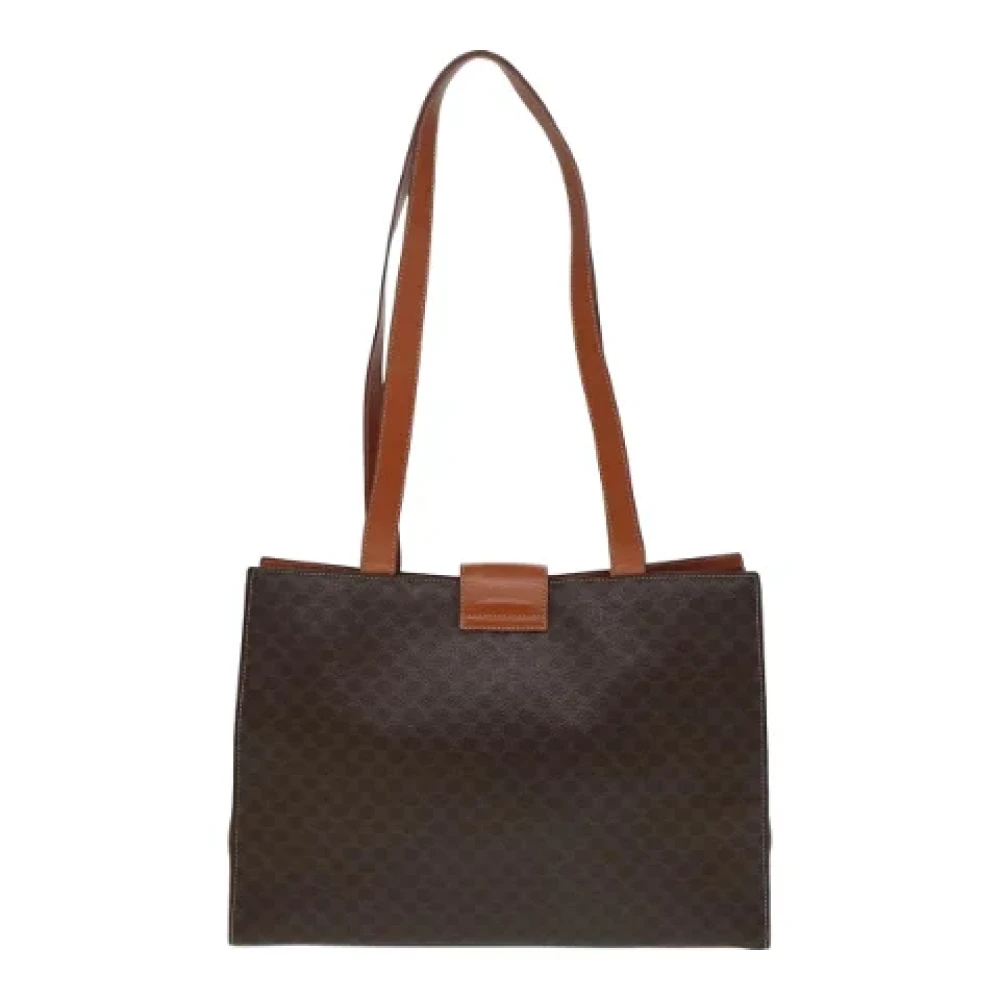 Celine Vintage Pre-owned Canvas totes Brown Dames