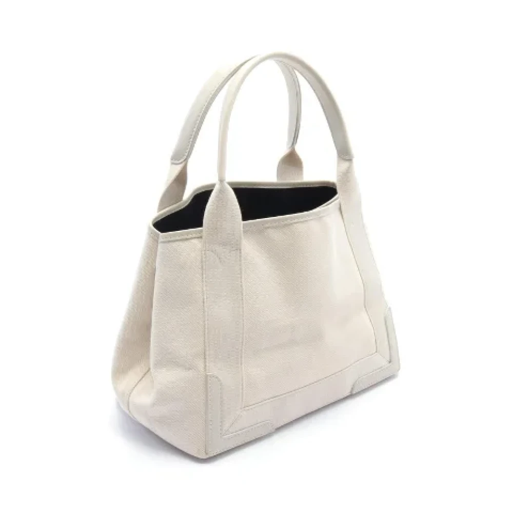 Balenciaga Vintage Pre-owned Canvas totes White Dames