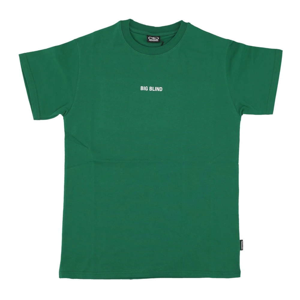 Propaganda Groene Slangenprint Tee Heren T-shirt Green Heren