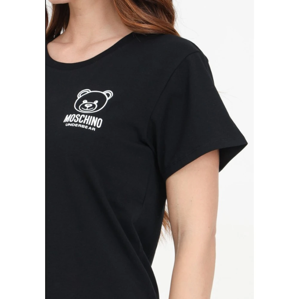 Moschino Dames Underbear Toy T-Shirt Black Dames