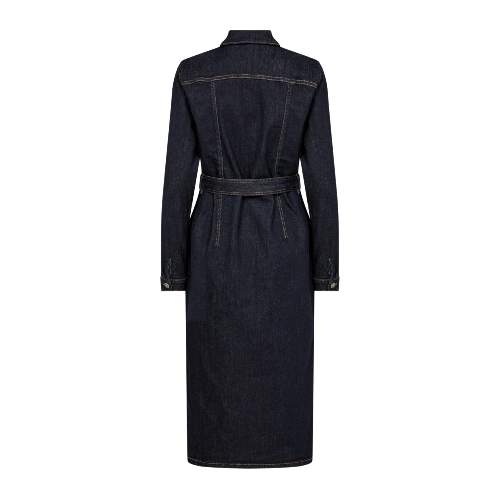 Soyaconcept Denim Jurk met Riem Blue Dames