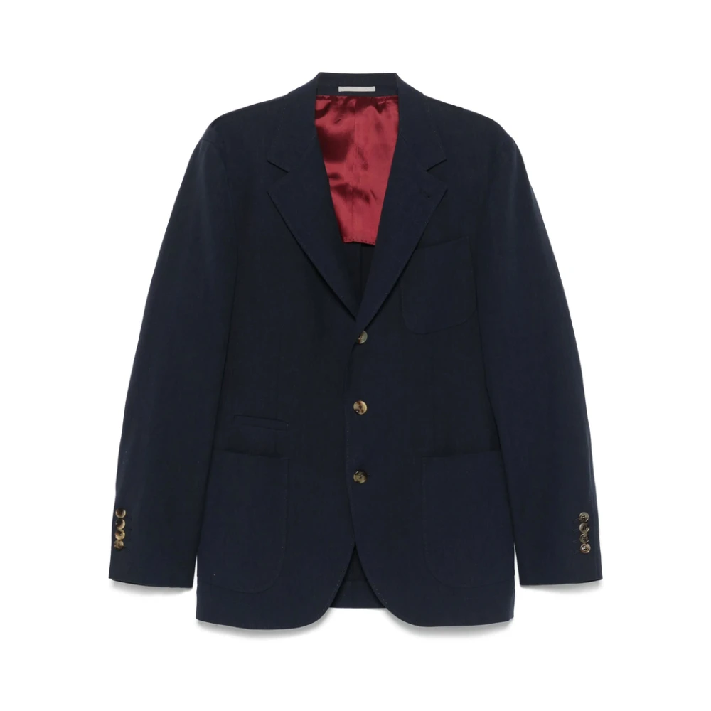 Jackets > Blazers - - Brunello Cucinelli - Modalova