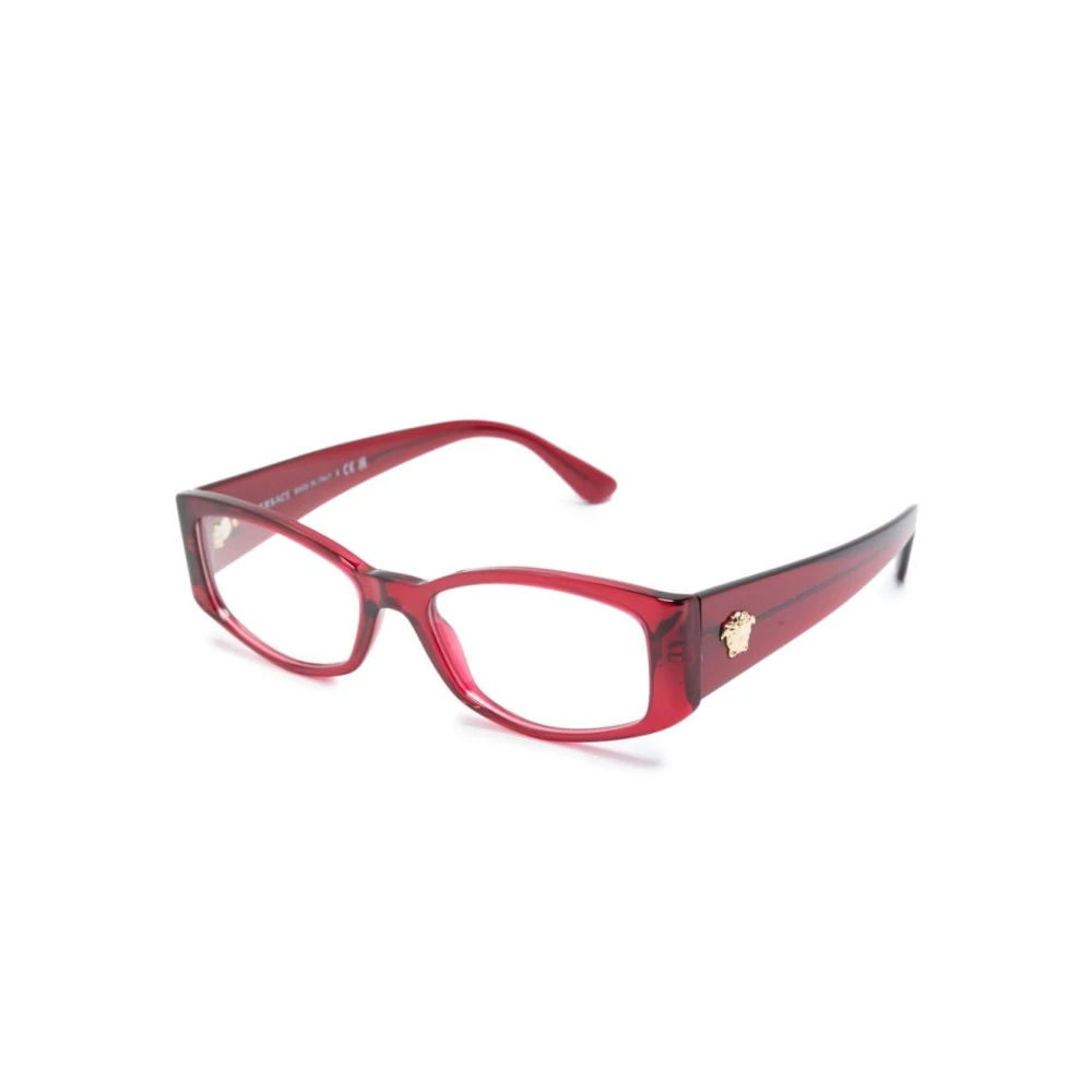 Versace Rode Optische Bril voor Dagelijks Gebruik Red Dames