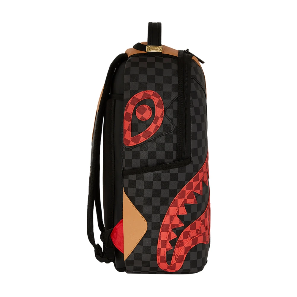 Sprayground Kwaadaardig Genie Rugzak Zwart Rood Black Unisex