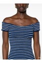 robe-midi-rayee-bleue-a-epaules-denudees