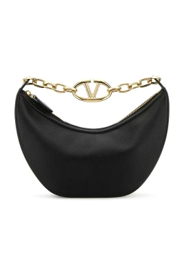 Small VLogo Moon Hobo Bag