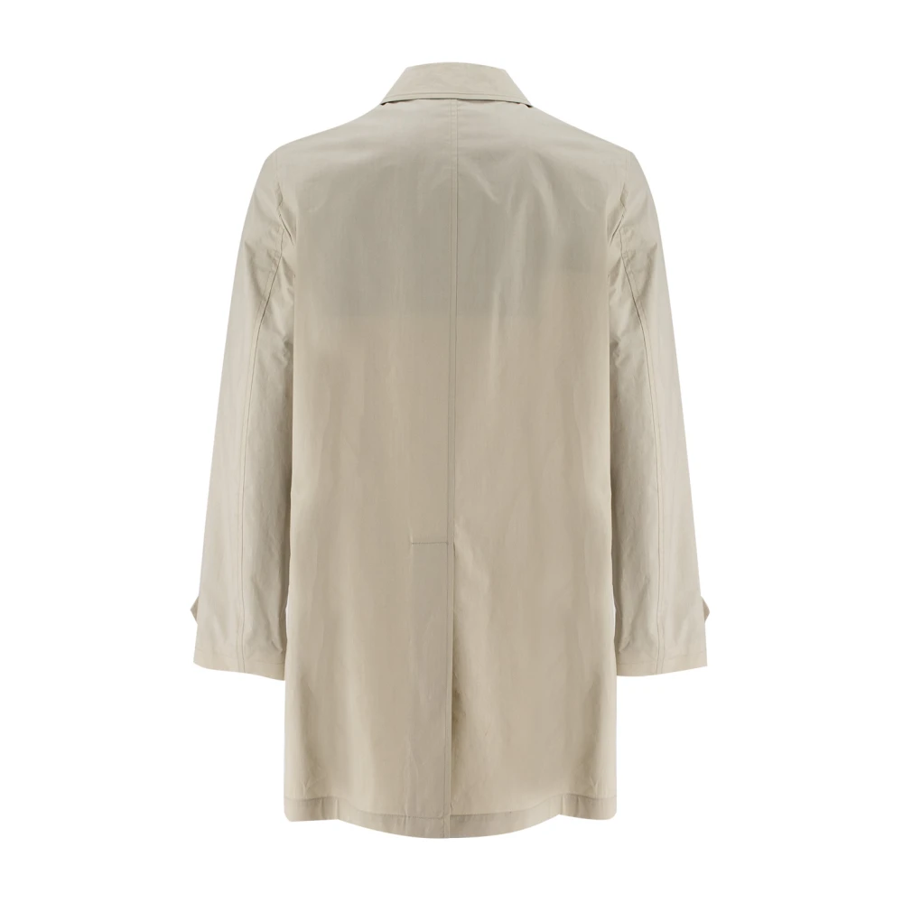 Sealup Klassieke Mackintosh regenjas voor de lente Beige Heren