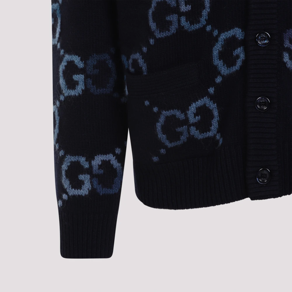 Gucci Blauwe Sweatshirt Stijlvol Comfort Luxe Modern Blue Heren