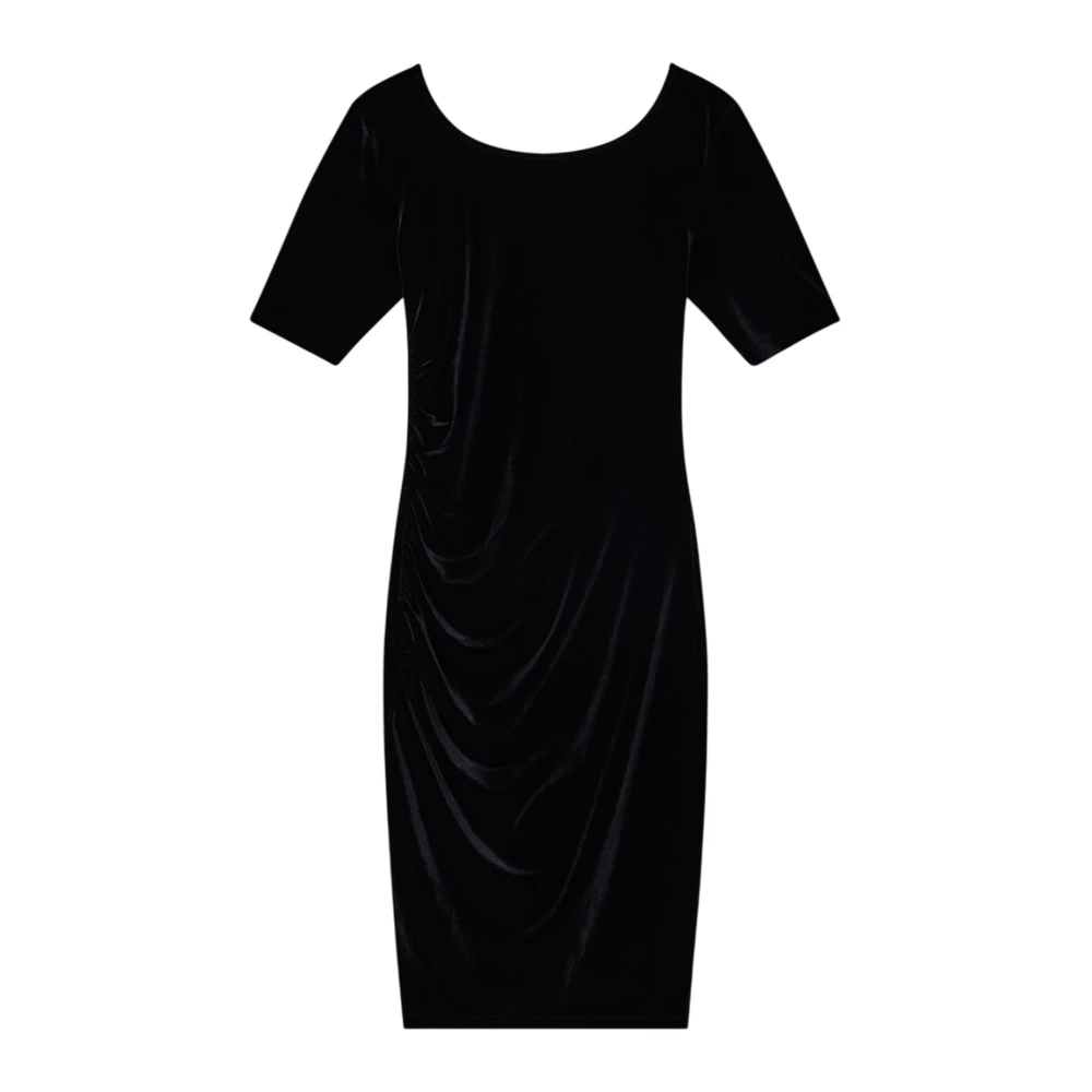 Armani Exchange Damen Schwarz Kleider, K, Mgröße: