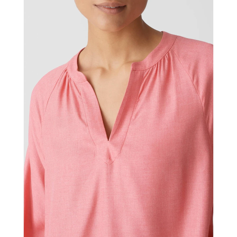 Opus Lange Mouw Blouse Felia Red Dames