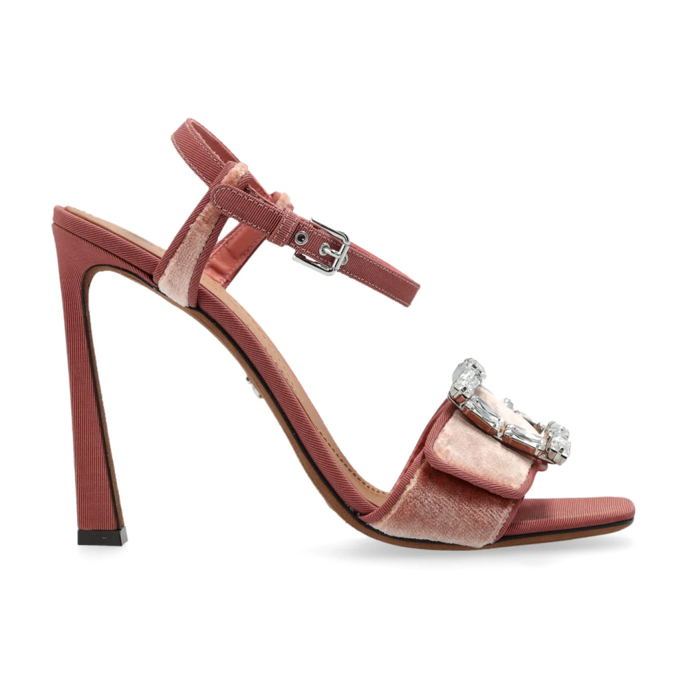 Dolce & Gabbana Femme Rose - Sandales À Talons - Chaussures - Taille: 36 Eu