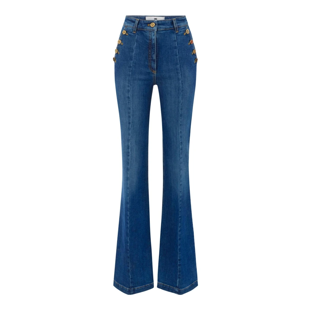 Elisabetta Franchi , Damen, Jeans, Blau, W28