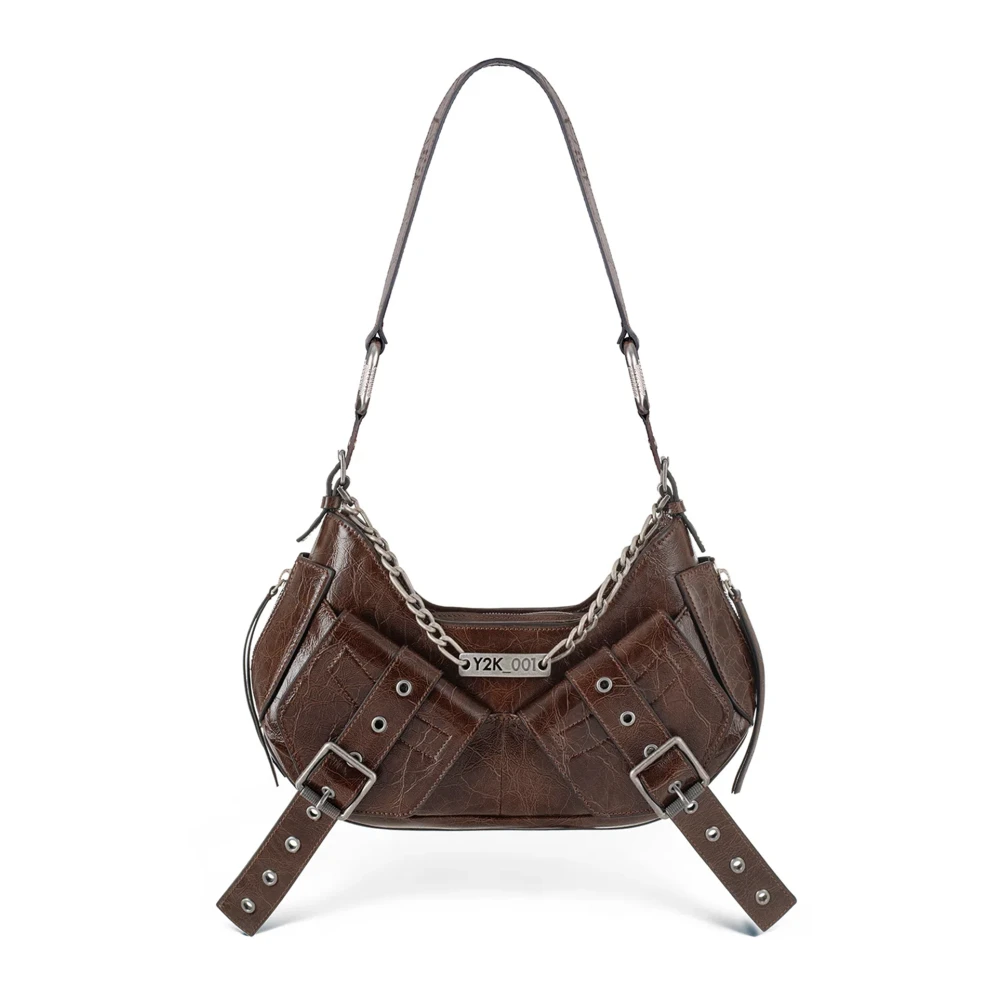 Biasia Shoulder Bags Brown Dames