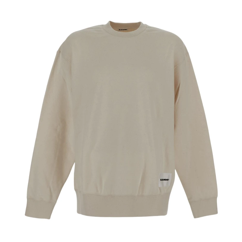 Jil Sander Katoenen sweatshirt Beige Heren