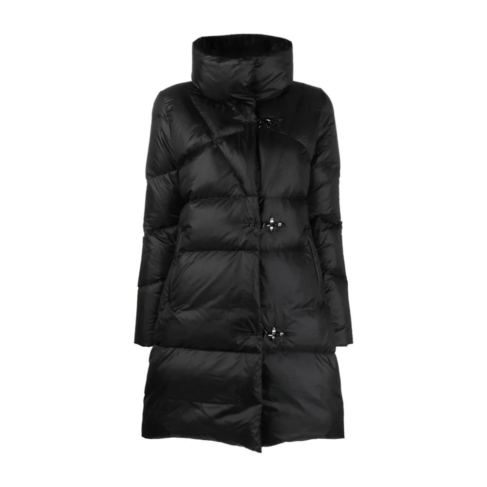 Fay Zwarte Winterjassen Black Dames