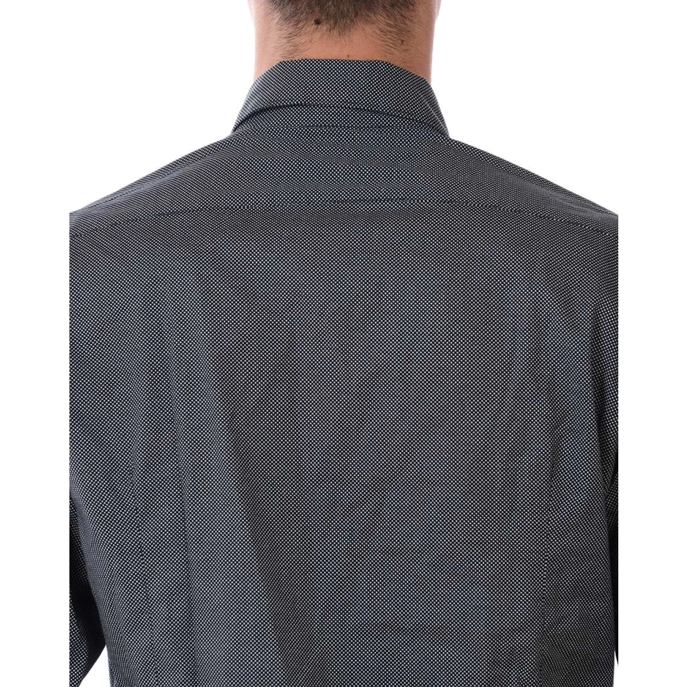 Daniele Alessandrini Basis Polo Kraag Shirt Black Heren