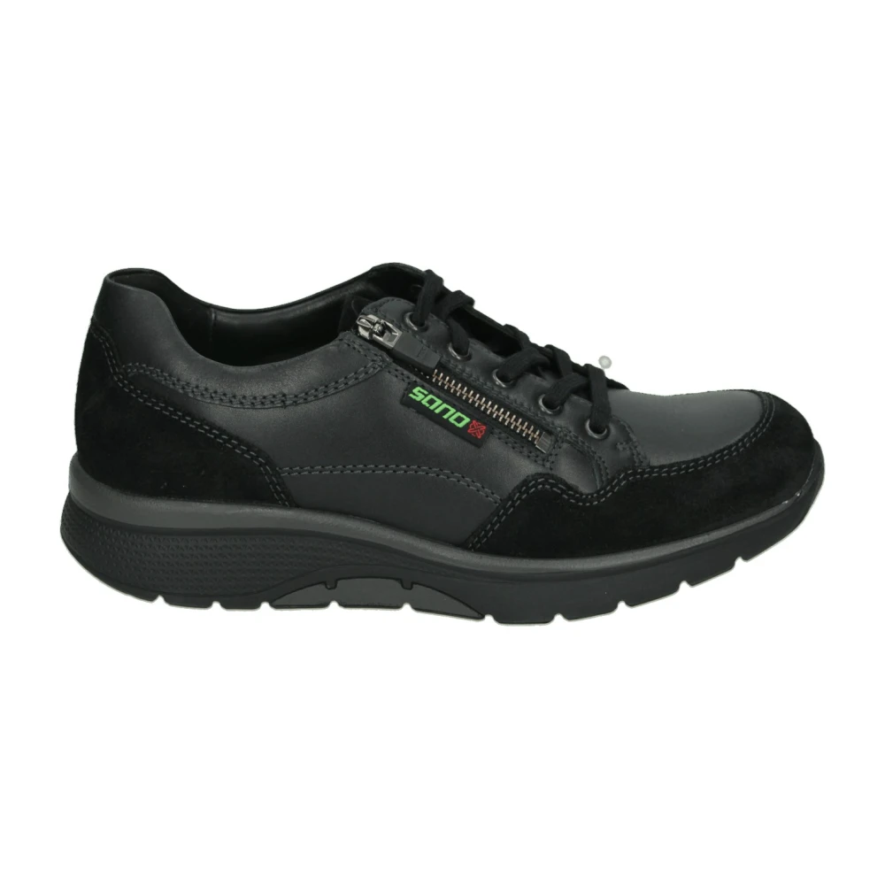 Mephisto Alek Velours Heren Schoenen Zwart