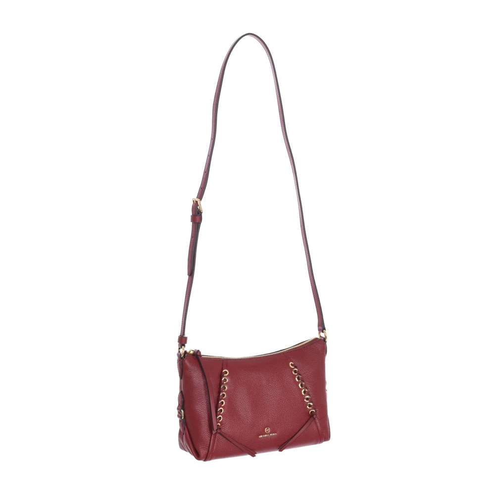 Michael Kors Stijlvolle Crossbody Tas Red Dames