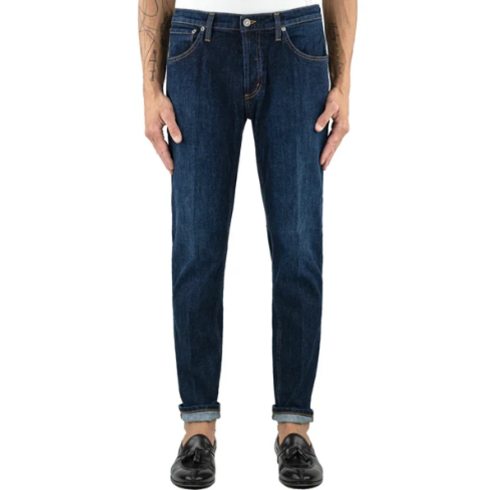 Dondup Men's Blue Brighton Carrot Jeans