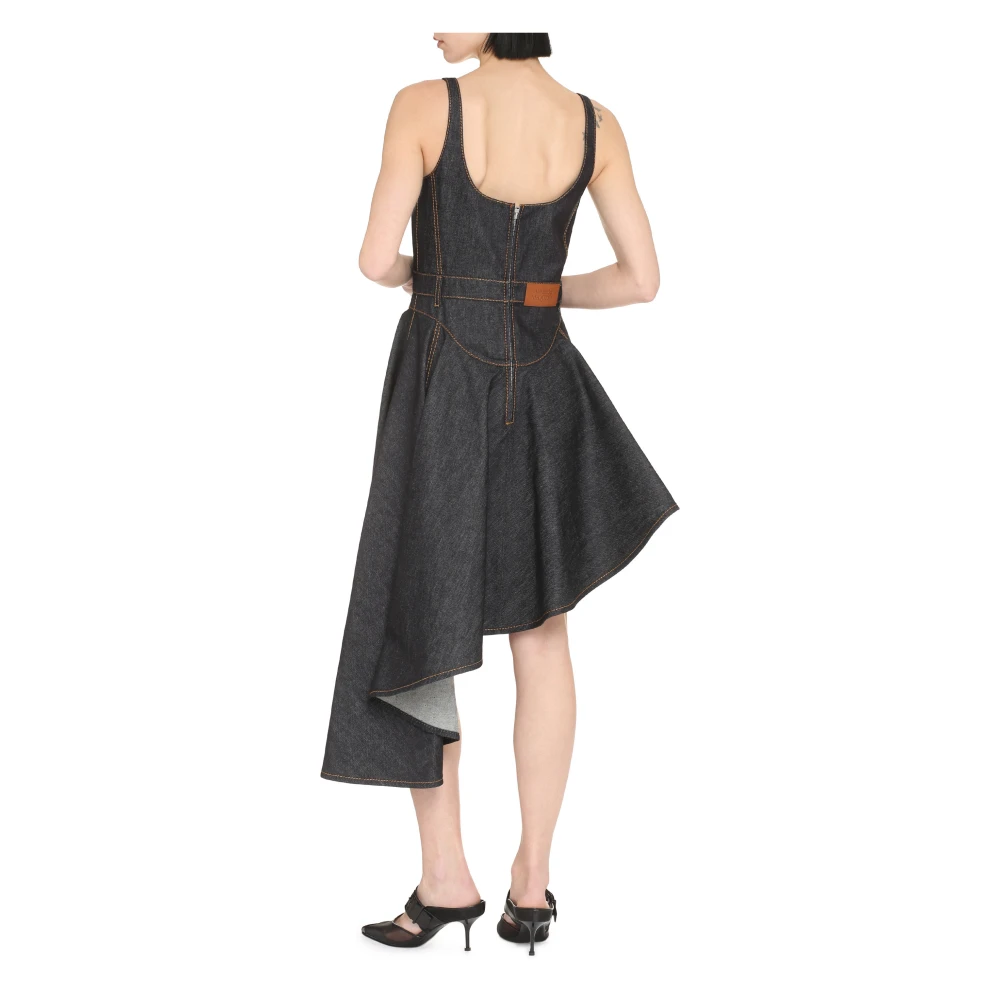 alexander mcqueen Stijlvolle Jurk voor Vrouwen Blue Dames