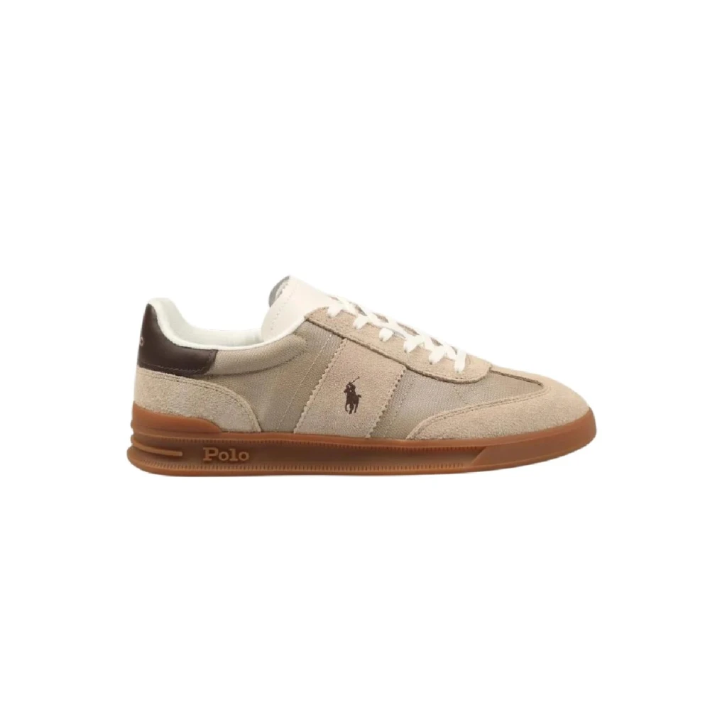 Polo Ralph Lauren HRT Aera Sneakers Heren Schoenen Bruin