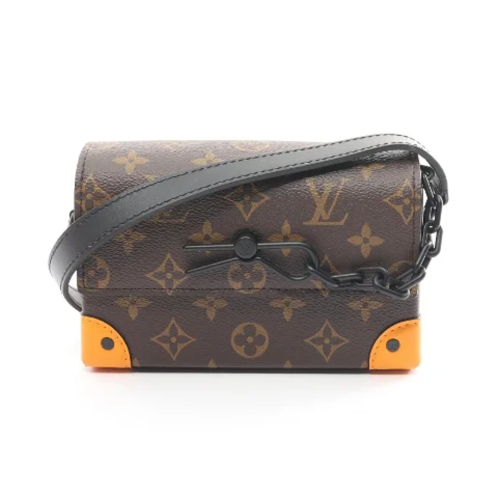 Louis Vuitton Vintage Pre-owned Canvas crossbody-bags Brown Dames