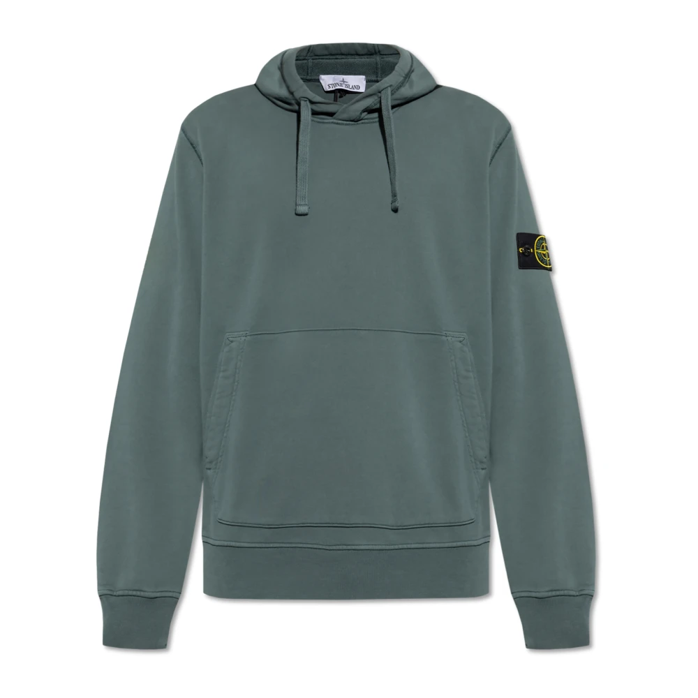 Stone Island Hoodie Green, Herr