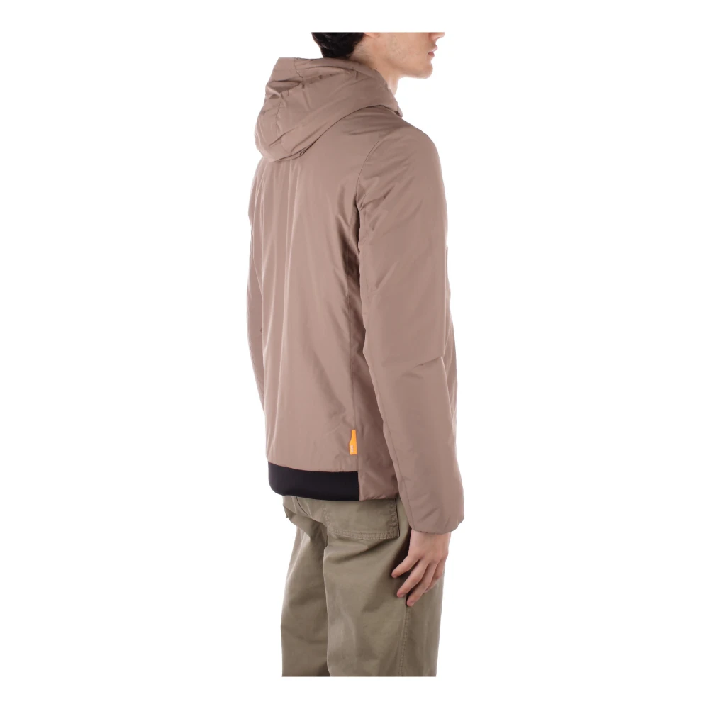 Suns Grijze hoodie met ritssluiting zakken Brown Heren