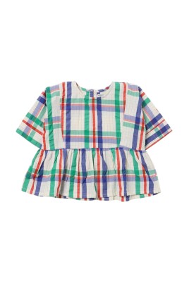 colorful-ruffle-hem-kids-top