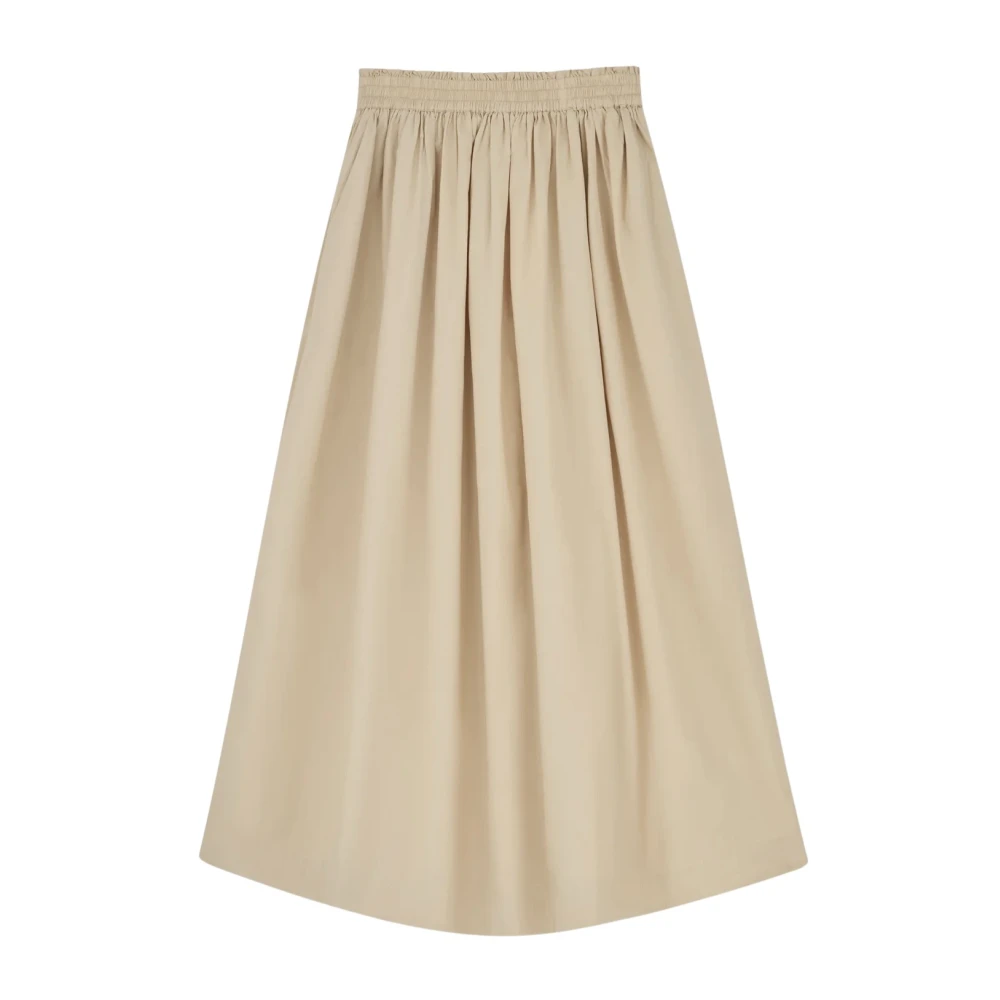 Skall Studio Women's Beige Dagny Skirt - Maxi Skirts - M - Skirts