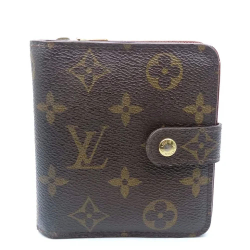 Louis Vuitton Vintage Pre-owned Canvas wallets Brown Dames