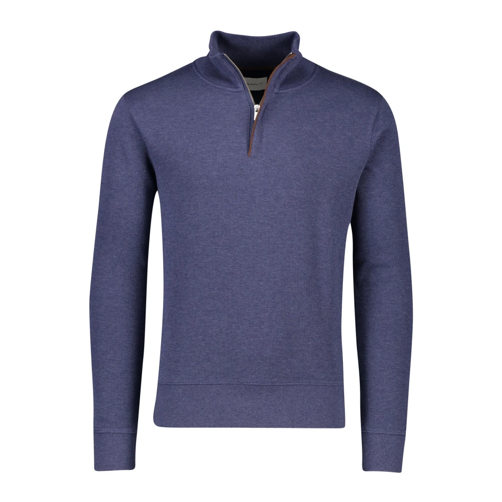 Gant Mannelijk Blauw Truien & Vesten Heren, 2XL, Katoen, Trui