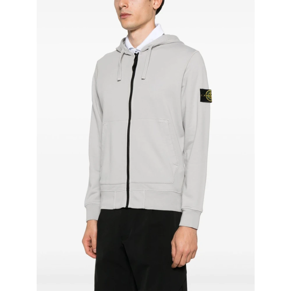 Stone Island Grijze Trui voor Mannen Gray Heren