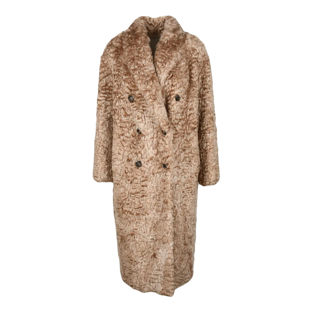 Coats > Double-Breasted Coats - - Brunello Cucinelli - Modalova
