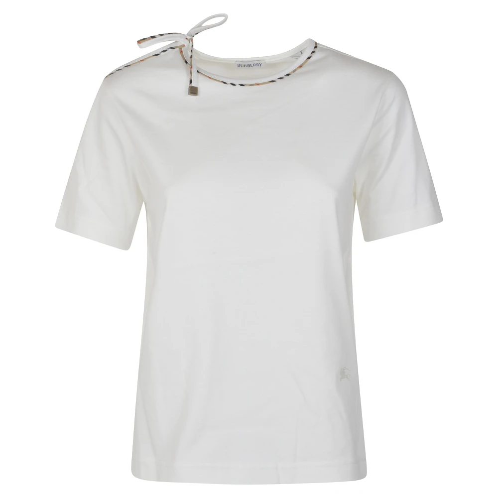 Burberry Donna Bianco Top, L, New,