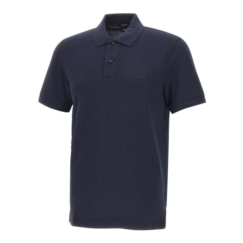 Hugo Men's Blue Polo Shirts, 3XL, Pallas Polo Shirt