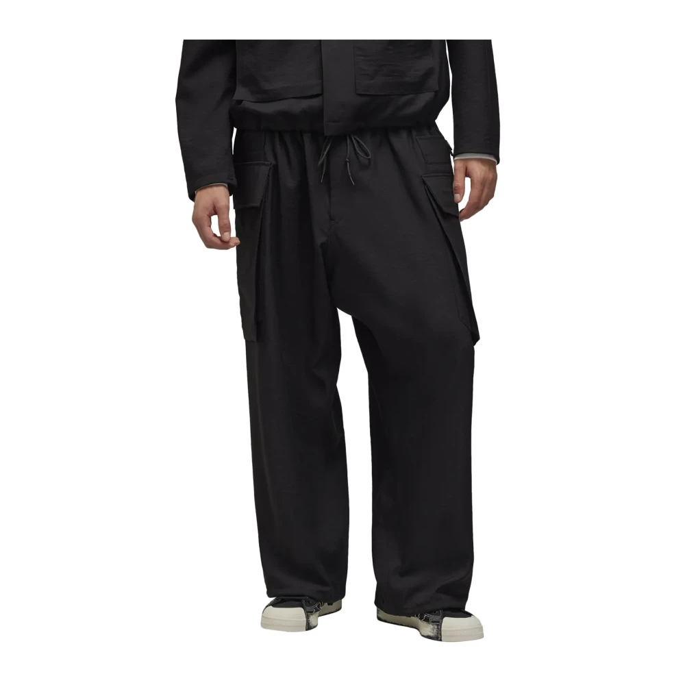Adidas Men's Black Training Trousers & Tights, M, Cargo Trousers Sport Uniform
