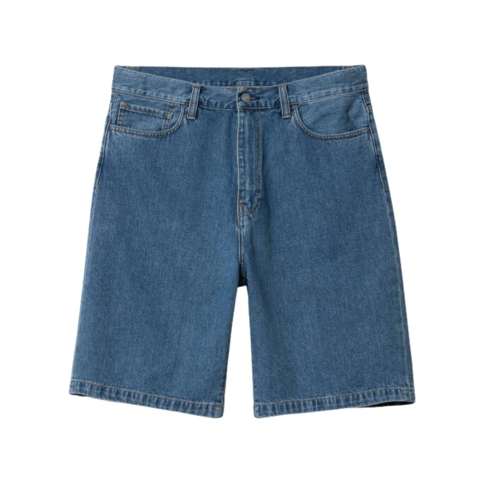 Carhartt Wip Men's Blue Denim Shorts - Denim Shorts - W33 - Shorts