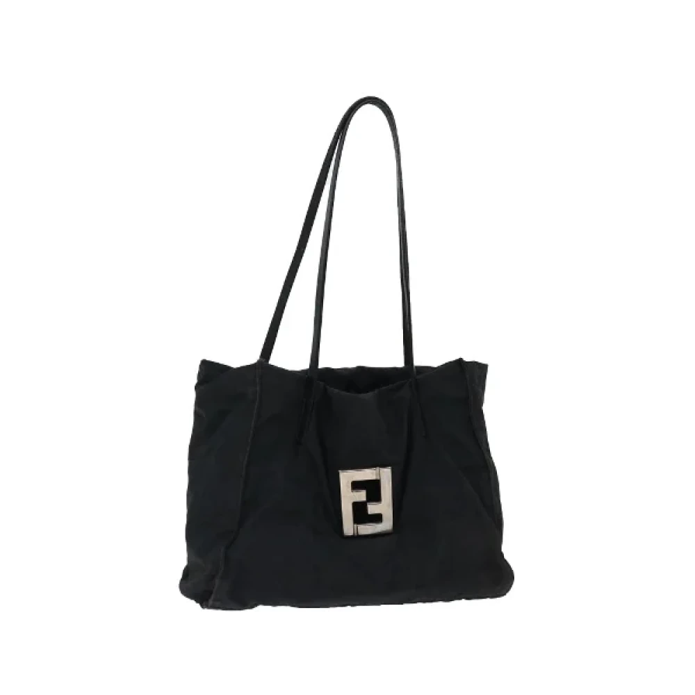 Fendi Vintage Pre-owned Canvas fendi-bags Black Dames