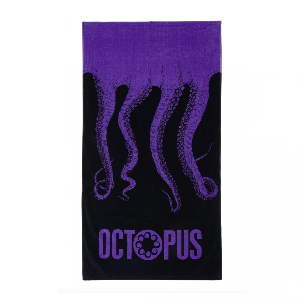 Octopus Towels Black Heren