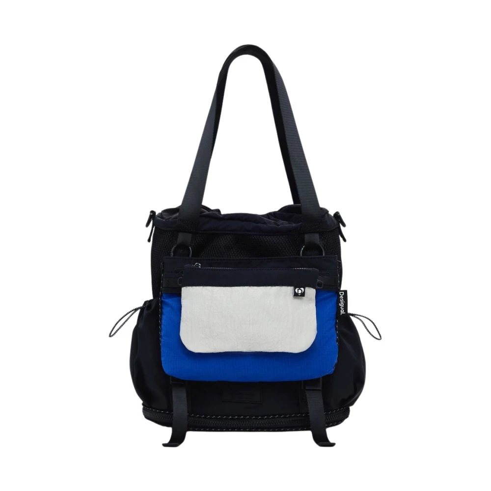 Desigual Damen Schwarz E Handtasche Rucksack