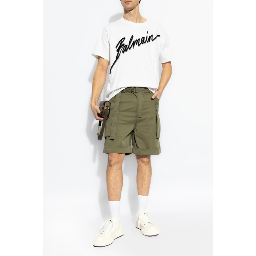 Balmain Cargo shorts Green Heren